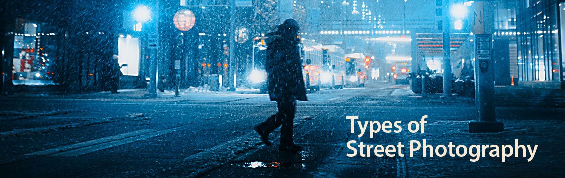 types of street photography